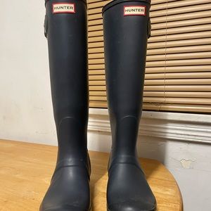 Women’s Original Tall Hunter Boots- Navy